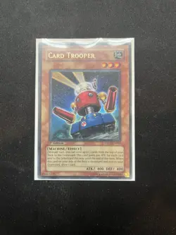 Yugioh Card Trooper DP03-EN009 Ultra Rare 1st Edition NM - Image 1