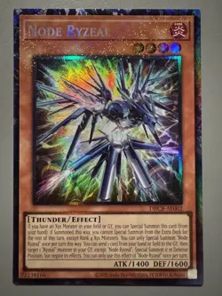YUGIOH NODE RYZEAL (EFFECT) ASIA ENGLISH EDITION DBCB-AE002 COLLECTOR'S RARE - Image 1