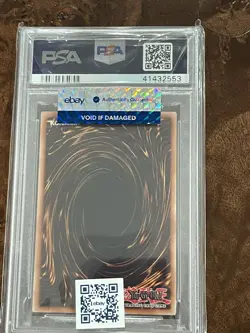 2002 Yugioh PSA 10 Gate Guardian Metal Raiders MRD-000 - Image 2