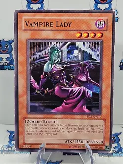 Yu-Gi-Oh! Vampire Lady SD2-EN010 Unlimited Edition Common MP - Image 1