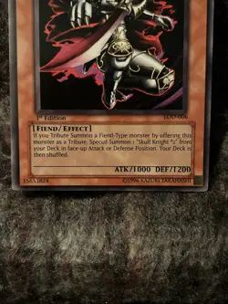 Misprint! Skull Knight #2 - LOD-006 - Common - 1st Edition - Yu-Gi-Oh! TCG - VLP - Image 3