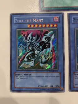 Yugioh! Zera the Mant UNPLAYED PP01 EN011 Secret Rare & Super Rare Unlimited - Image 2