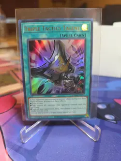 Triple Tactics Talent MAMA-EN090 Magnificent Mavens 1st Edition Yugioh - Image 1