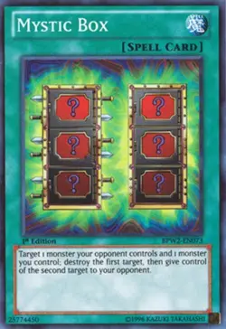 1x (LP) Mystic Box - BPW2-EN073 - Super Rare - 1st Edition YuGiOh - Image 1