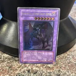 Yugioh Elemental Hero Dark Neos POTD-EN033 Ultimate Rare 1st Edition MP/HP - Image 1