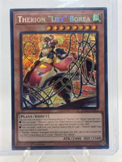 Yu-Gi-Oh! -Therion Lily Borea - MP23-EN062 - Pris. Secret Rare - 1st Ed-NM/M-NEW - Image 1