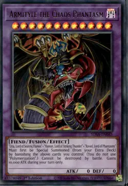 Armityle the Chaos Phantasm 1st Ed Ultra Rare SDSA-EN045 Yu-Gi-Oh! - Image 1
