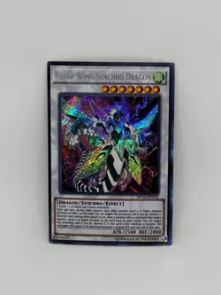 Yugioh Card Clear Wing Synchro Dragon MP16-EN022 SECRET RARE - NM - Image 1
