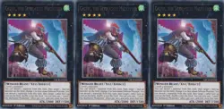3x Castel, the Skyblaster Musketeer | GRCR-EN050 | Rare | 1st Ed | NM | YuGiOh - Image 1