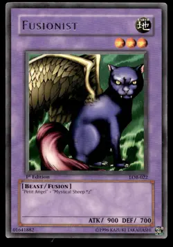 Yu-Gi-Oh TCG The Legend of Blue Eyes White Dragon #LOB-022 Fusionist R ,1st Ed. - Image 1