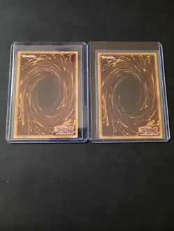 Yu-Gi-Oh! TCG Jinzo (DB1-EN067) & The Left Leg of Exodia (LOB-EN121) Reprint NM - Image 2