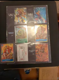 One Piece Convention Exclusive Foil New Bandai Card Fest Set Luffy P-043 Promo - Image 2