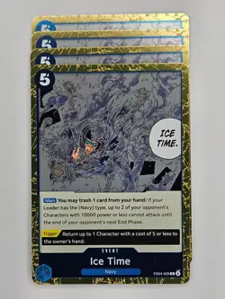 One Piece - 4x EB04-028 Ice Time - Rare - Image 1