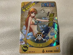 🔥 ONE PIECE “WANTED” SR HOLO CARD STUNNING ART NON-BANDAI IMMACULATE CONDITION - Image 1