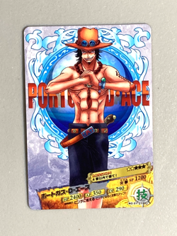 Portgas D Ace - No.01-21 C - One Piece One Py Berry Match Card Japanese - Image 1