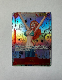 NAMI (MANGA ALT ART) OP01-016 ONE PIECE CARD THE BEST PRB-01 COMIC PARALLEL NM - Image 3