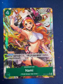 ONE PIECE TCG Nami OP14-031 ALT ART AA SR OP14 NM/M - Image 1