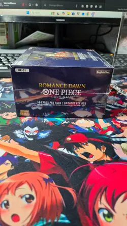 One Piece OP-01 Romance Dawn Booster Box BLUE BOTTOM English Wave One NEW SEALED - Image 2