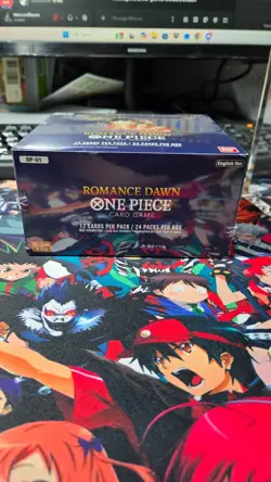 One Piece OP-01 Romance Dawn Booster Box BLUE BOTTOM English Wave One NEW SEALED - Image 3