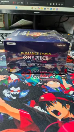 One Piece OP-01 Romance Dawn Booster Box BLUE BOTTOM English Wave One NEW SEALED - Image 4