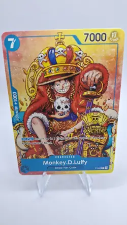 One Piece TCG - Monkey D. Luffy P-043 (2nd Anniversary Stamped Promo) - English - Image 2