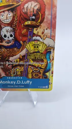 One Piece TCG - Monkey D. Luffy P-043 (2nd Anniversary Stamped Promo) - English - Image 3