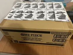 One Piece TCG Case 12x Booster Box OP13 - ENG + 12 Tresure Campaign Pack - Image 1
