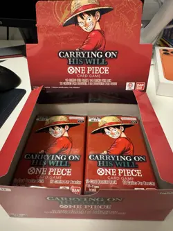 One Piece TCG OP-13 Carrying On His Will 10xBooster Packs English - NEW - SEALED - Image 3