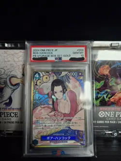 PSA 10 Boa Hancock ST17-004 SR Parallel Storage Box Gold One Piece Card Japanese - Image 1