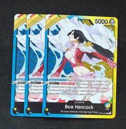 One Piece Boa Hancock Common Leader OP14-041 (x3) The Azure Sea's Seven Warlords - Image 1
