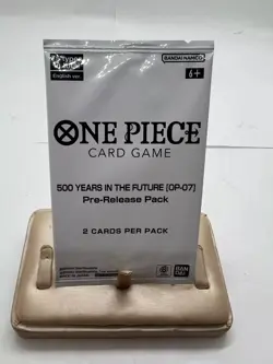 One Piece Card Game 500 Years in the Future OP-07 Pre Release Pack English New - Image 1