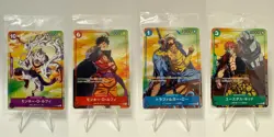 4 Seven Eleven Parallel Promos P-041 P-001 ST03-008 P-003 One Piece Card Game - Image 1