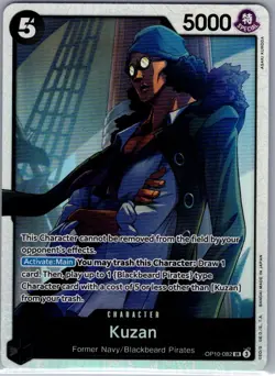 Kuzan OP10-082 Jap Royal Blood - One Piece Card - NM - Image 1