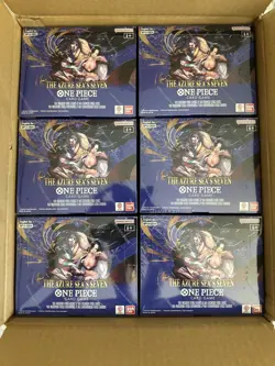 IN HAND - One Piece OP-14 The Azure Sea’s Seven English sealed Booster Box - Image 1