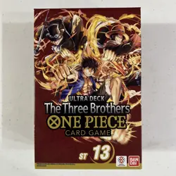 ONE PIECE CARD GAME: The Three Brothers Ultra Deck Box ST-13 - Image 1