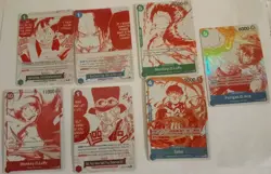 One Piece TCG 3rd Anniversary Treasure Campaign pack - COMPLETE SET - Image 1
