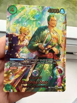 One Piece CCG Roronoa Zoro PRB02-006 OP14 The Azure Sea’s Seven Special Print - Image 3