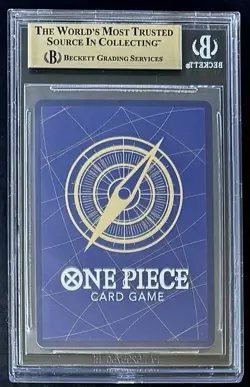 BGS 10 One Piece ST05-002 C Ain - English - Foil - Best Selection Vol.3 - Graded - Image 2