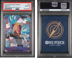 2023 One Piece Promo Marco Treasure Cup-Top 64 OP02-018 ENG PSA 10 GEM MT - Image 1