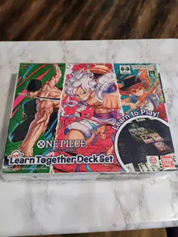 One Piece Card Game Learn Together Deck Set LT01 English Sealed Ready To Ship - Image 1