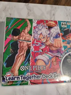 One Piece Card Game Learn Together Deck Set LT01 English Sealed Ready To Ship - Image 2