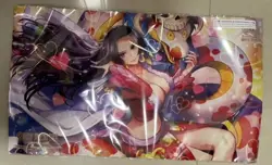 One Piece Chinese Card Game Exclusive 2nd Anniversary Boa Hancock Card Playmat - Image 1