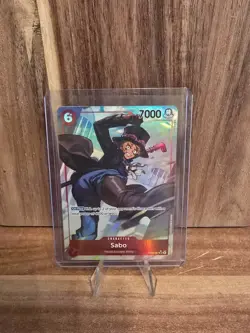 One Piece Tcg Sabo Alternative Art Super Rare Op05-007 Eng Nm - Image 1