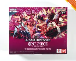 One Piece OP11 A Fist of Divine Speed Booster Box Factory Sealed 2025 English - Image 1