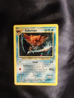 Pokemon TCG Kabutops Neo Discovery Holo Card 6/75 Unlimited Rare - Image 4