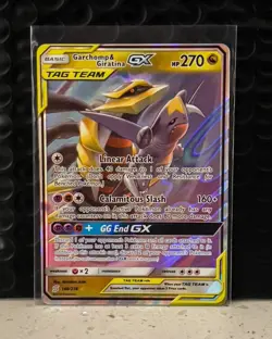 Pokemon TCG Garchomp & Giratina GX Holo Ultra Rare Card 146/236 Unified Minds - Image 2