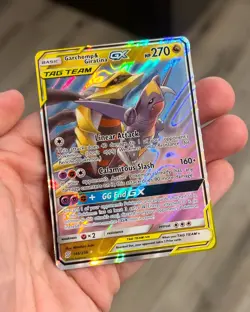 Pokemon TCG Garchomp & Giratina GX Holo Ultra Rare Card 146/236 Unified Minds - Image 4