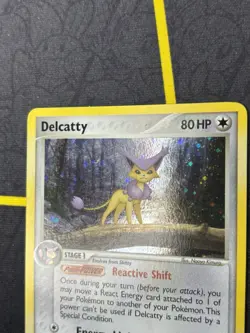 Delcatty 4/92 - EX Legend Maker Holo Rare 2006 Vintage Pokemon Card - Dent - MP - Image 3