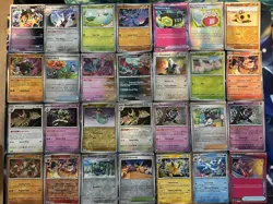 Pokemon TCG Prismatic Evolutions Holo And Reverse Holo x28 Cards Bundle - Image 1