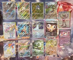 Lot Of 14 Pokemon TCG Set Rare Cards Assortment Collection SIR IR EX NM - Image 1